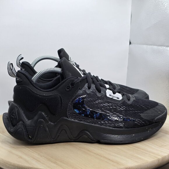 Mens Size 8.5 - Nike Giannis Immortality 2 Holographic Black Sneakers DM0825-002 - Picture 3 of 9